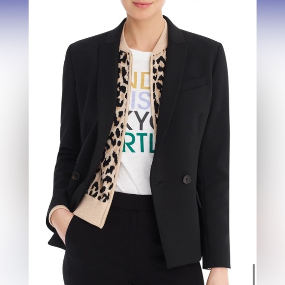 J. Crew Jackets & Blazers - J. Crew Black Dover Blazer Sz 10